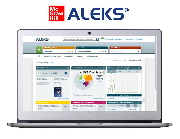 Accede a la plataforma digital ALEKS Accede a la plataforma digital ALEKS