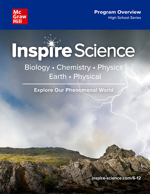 Inspire Science grades 9-12 Inspire Science grades 9-12