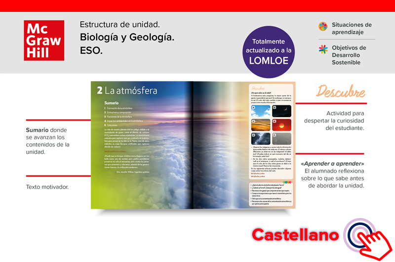 Estructura de unidad - Biolog&iacute;a y Geolog&iacute;a 